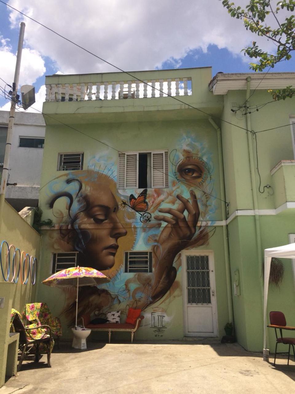 Hospedaria - A Casa Cafe Arte - Valores Acessiveis サンパウロ エクステリア 写真